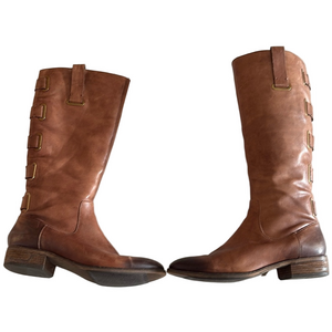 Arturo Chiang leather riding boots